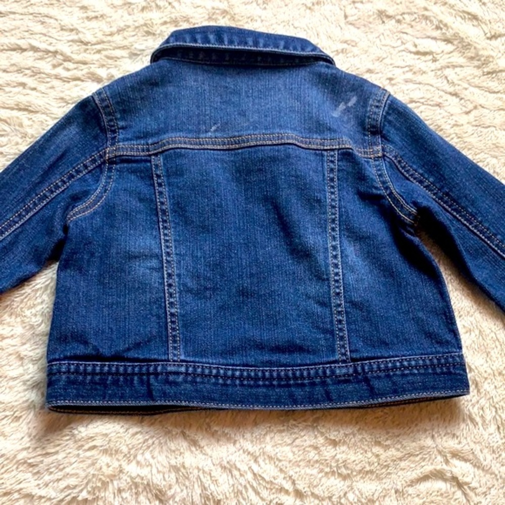 Simple Joys by Carter's Toddler Girls' Denim Jacket 24M - Picture 10 of 15